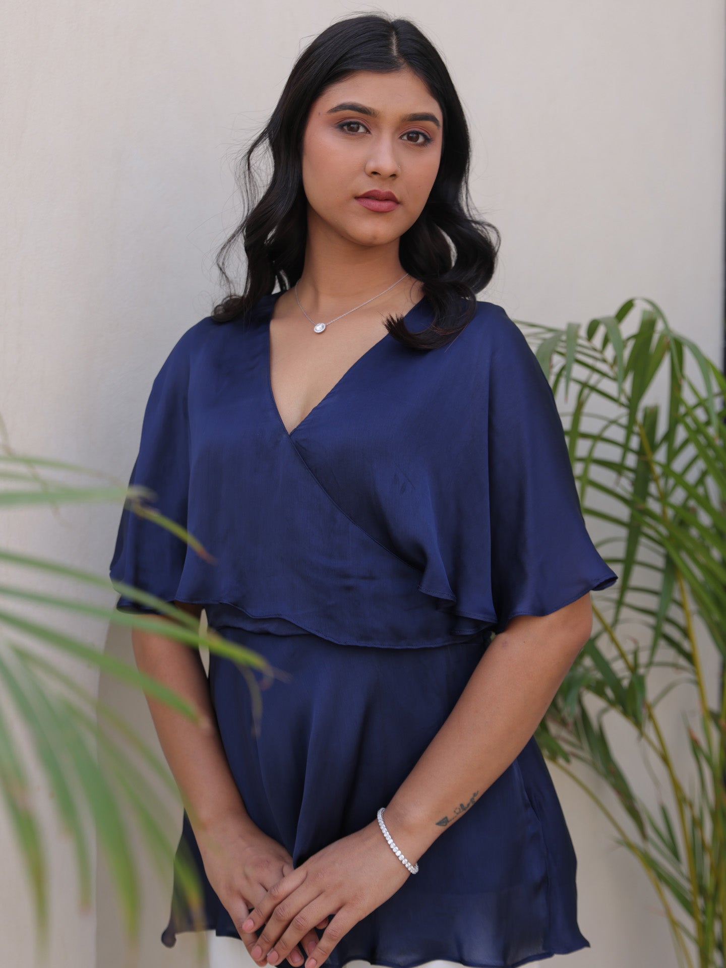 Miso Top - Navy Blue