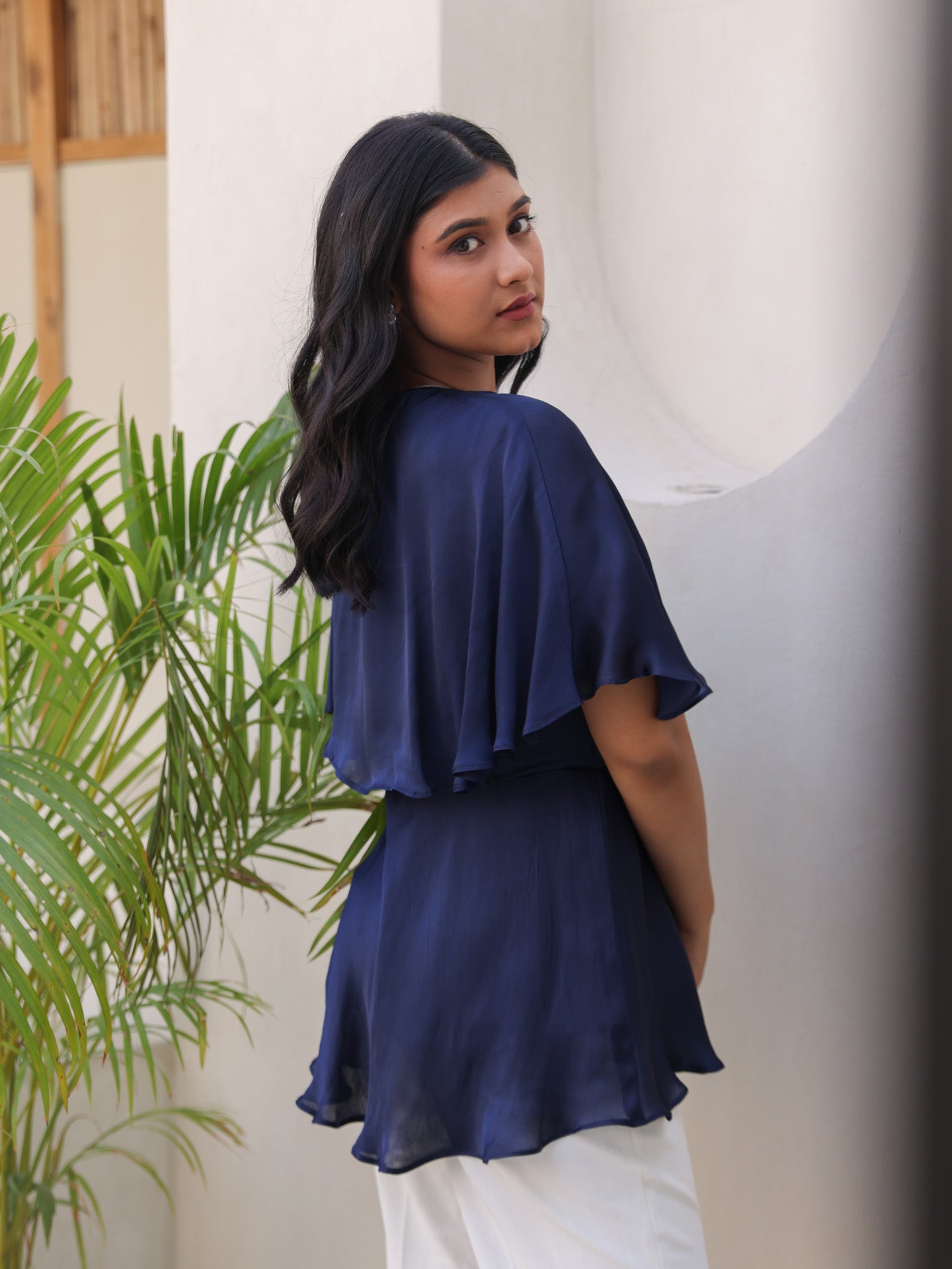 Miso Top - Navy Blue