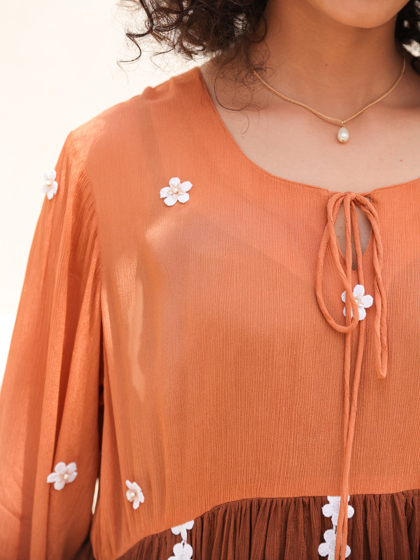 Bora Bora Dress - Cinnamon Coffee