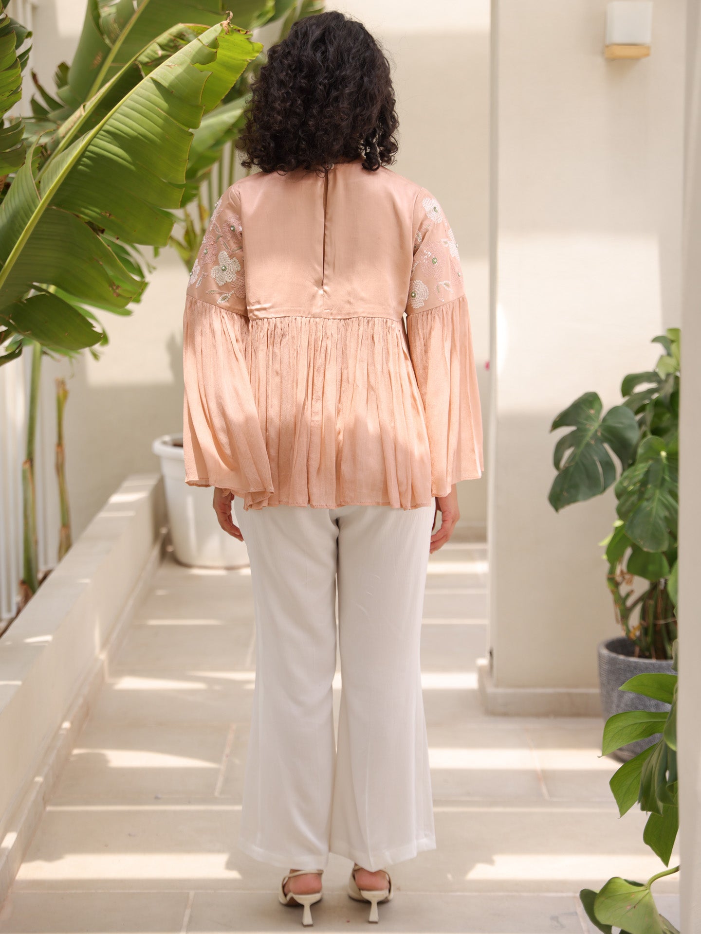 La Rosa Top - Dusty Rose