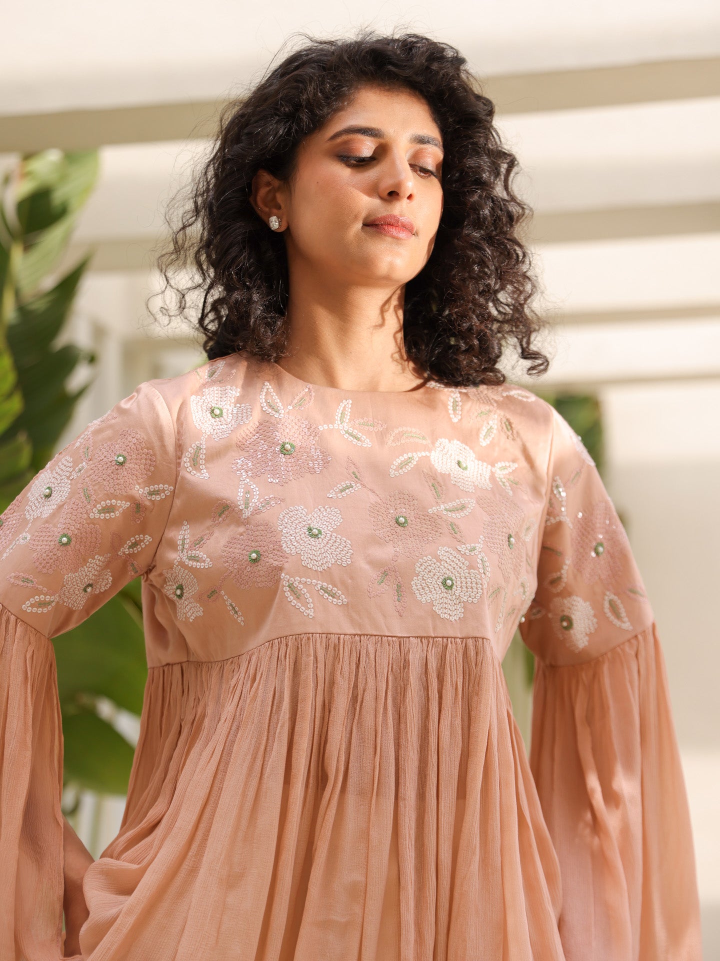 La Rosa Top - Dusty Rose
