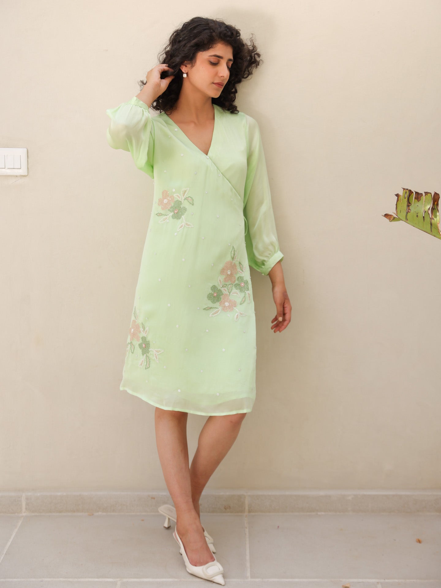 Rosa Dress - Green