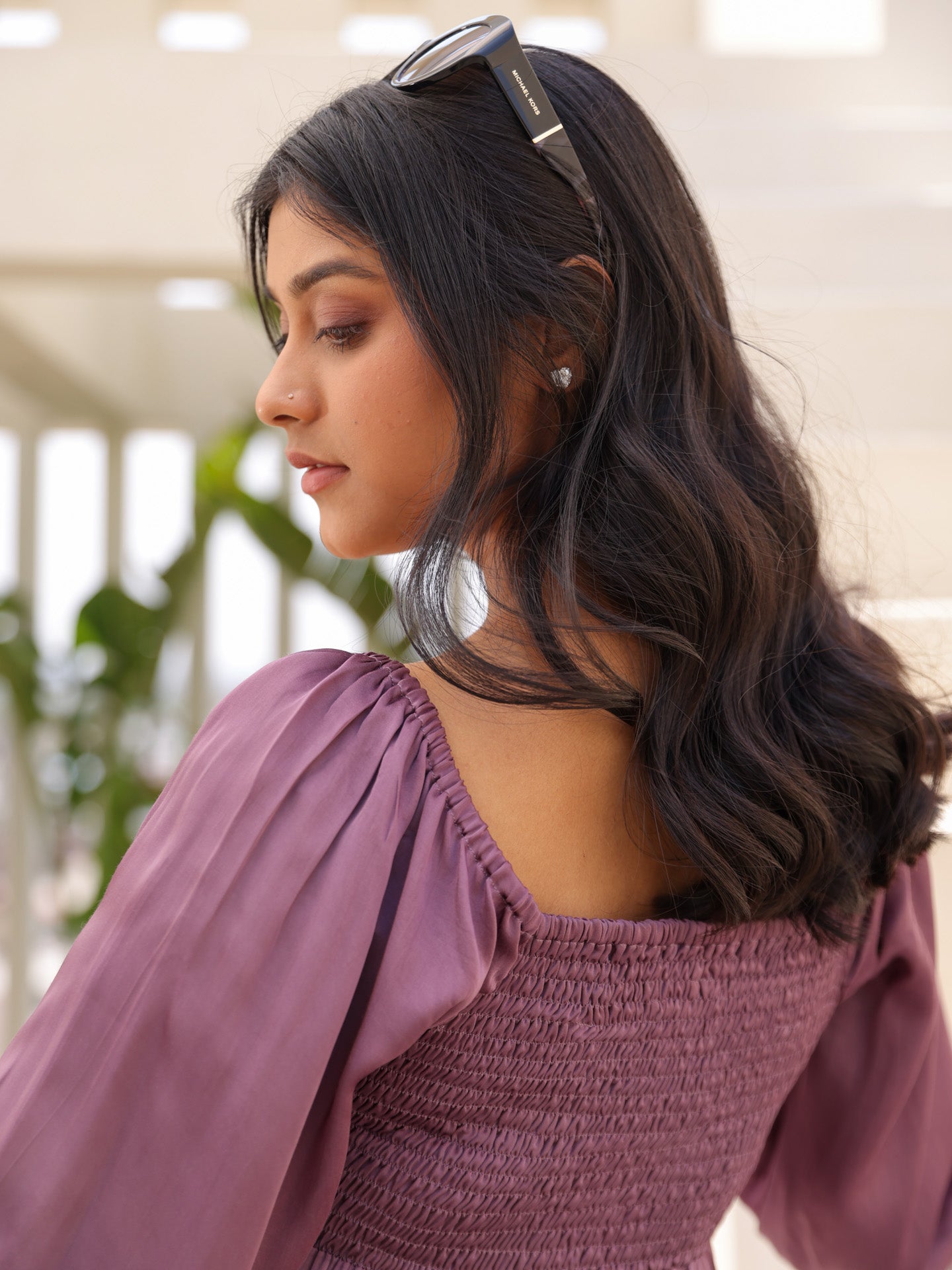 Caye Dress - Grape Wine