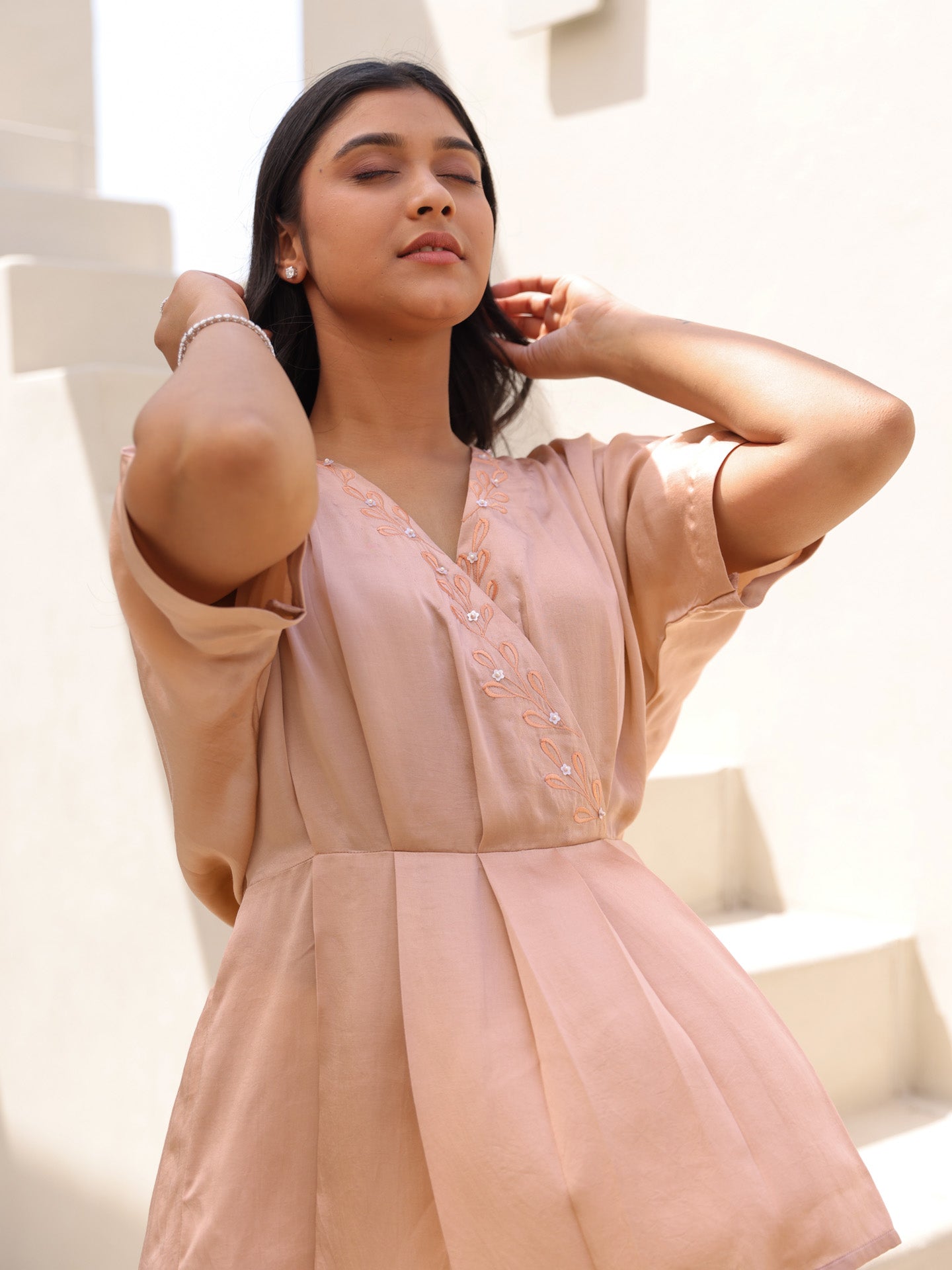 Noa Top - Dusty Rose