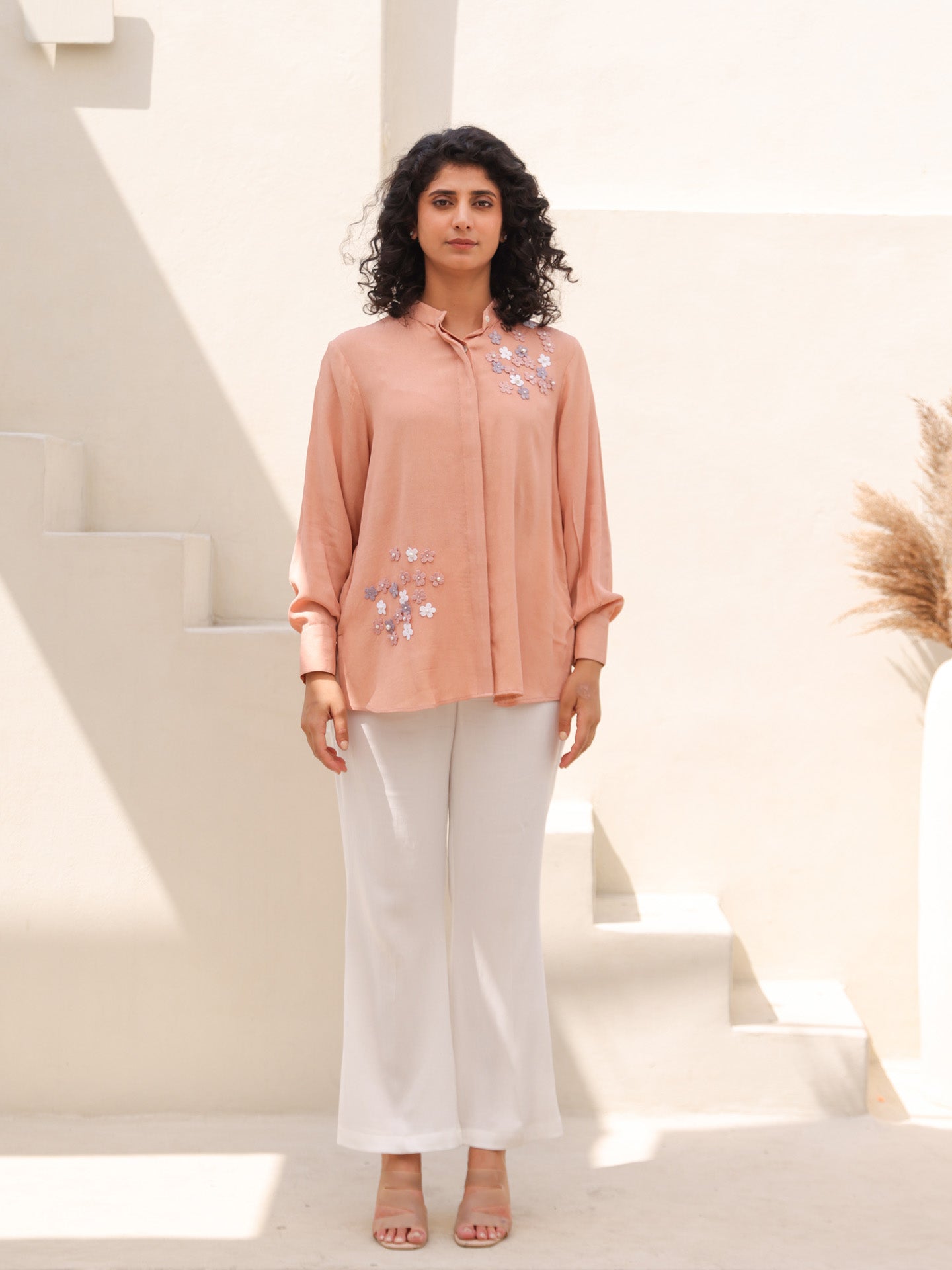 Mara Shirt - Dusty Rose