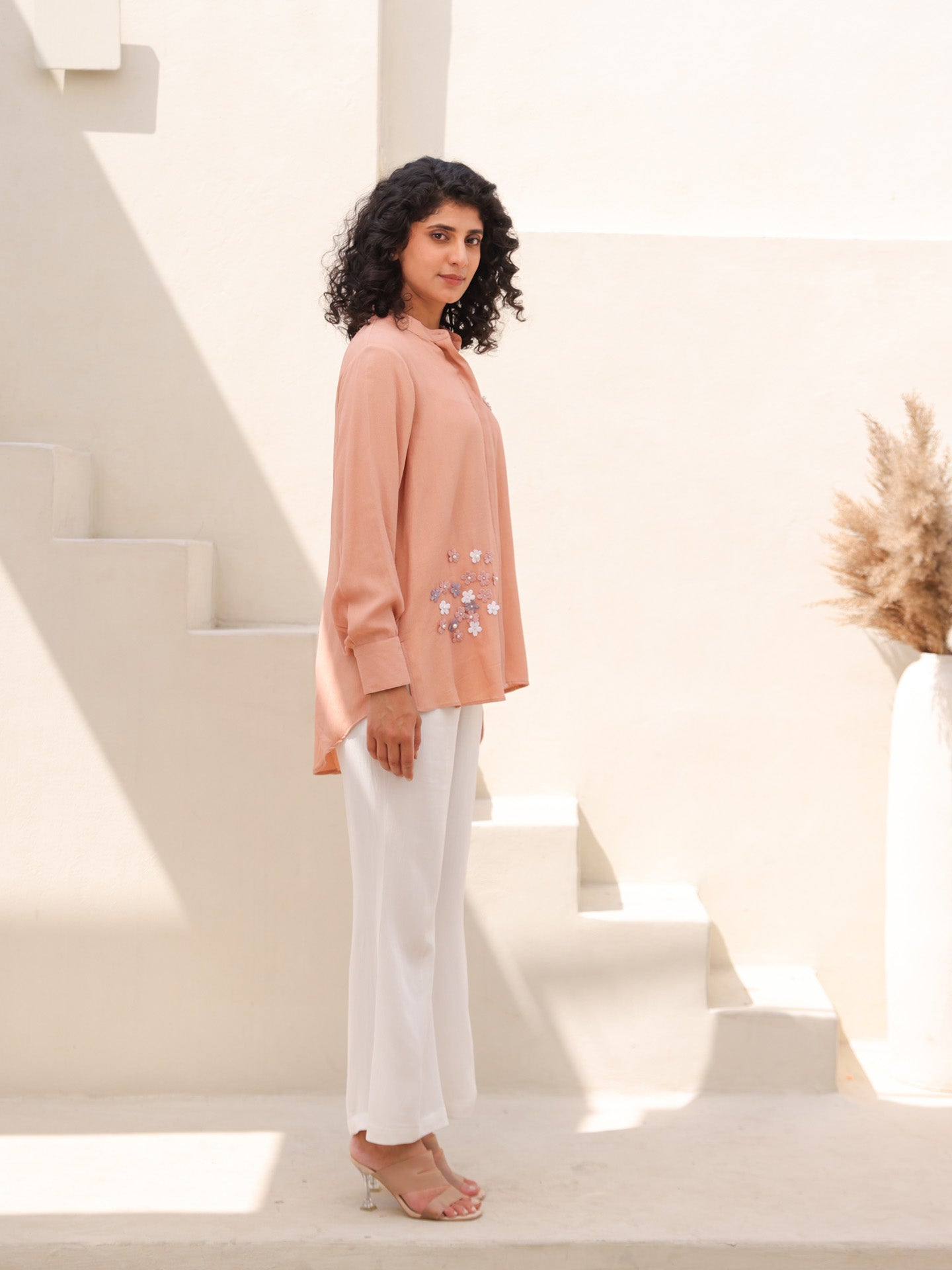 Mara Shirt - Dusty Rose
