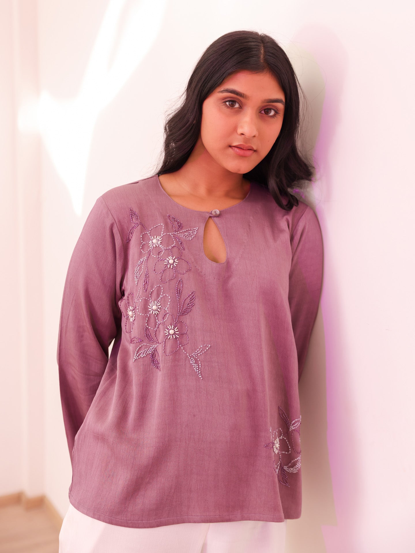 Diane Top - Mauve