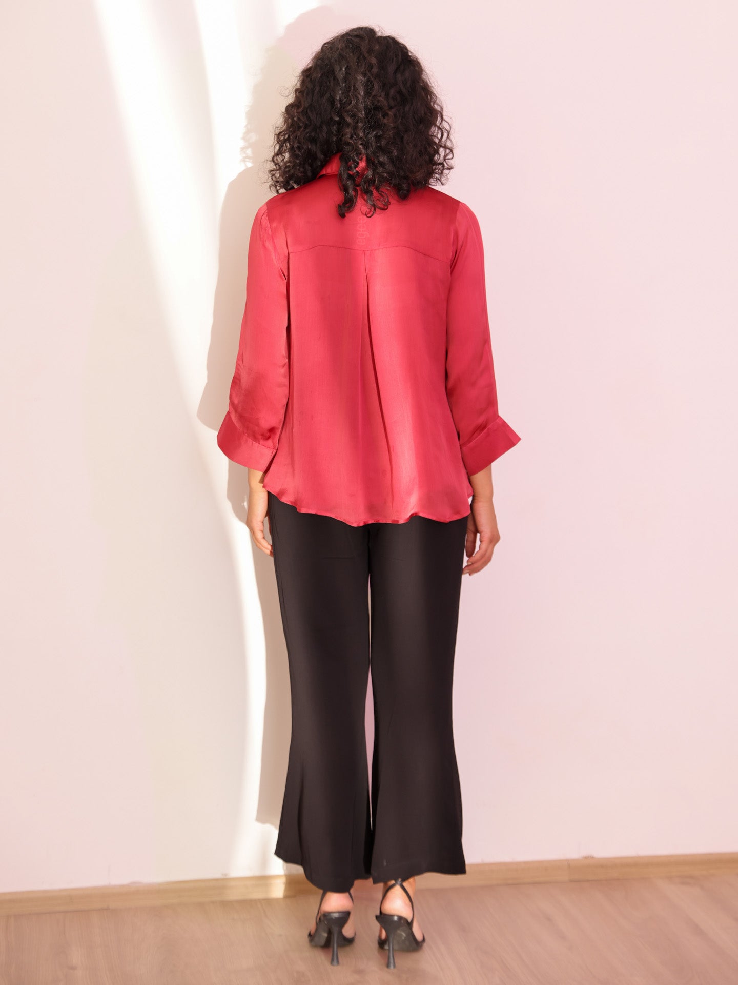 Akin Shirt - Brick Red