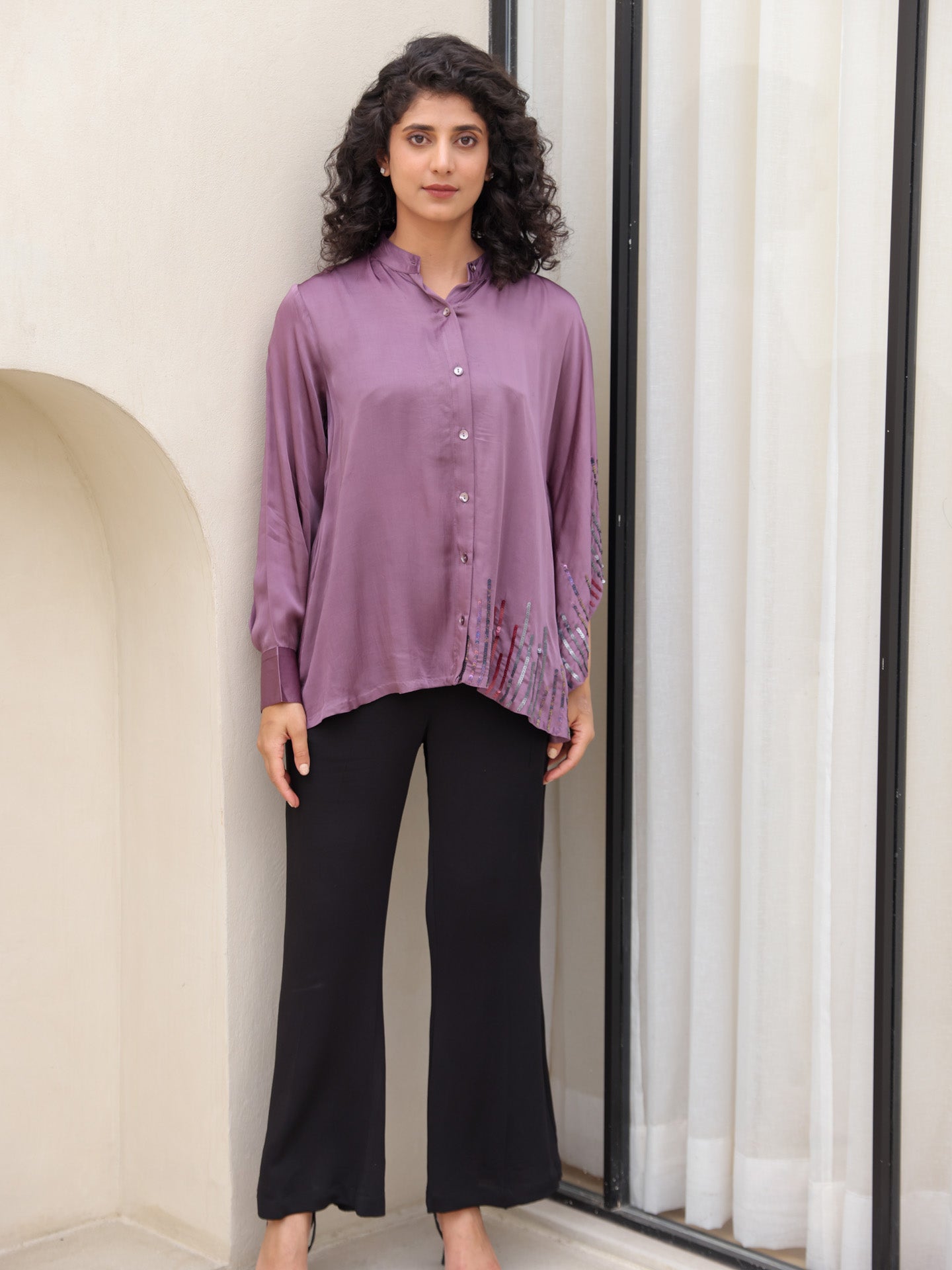 Grazie Shirt - Mauve