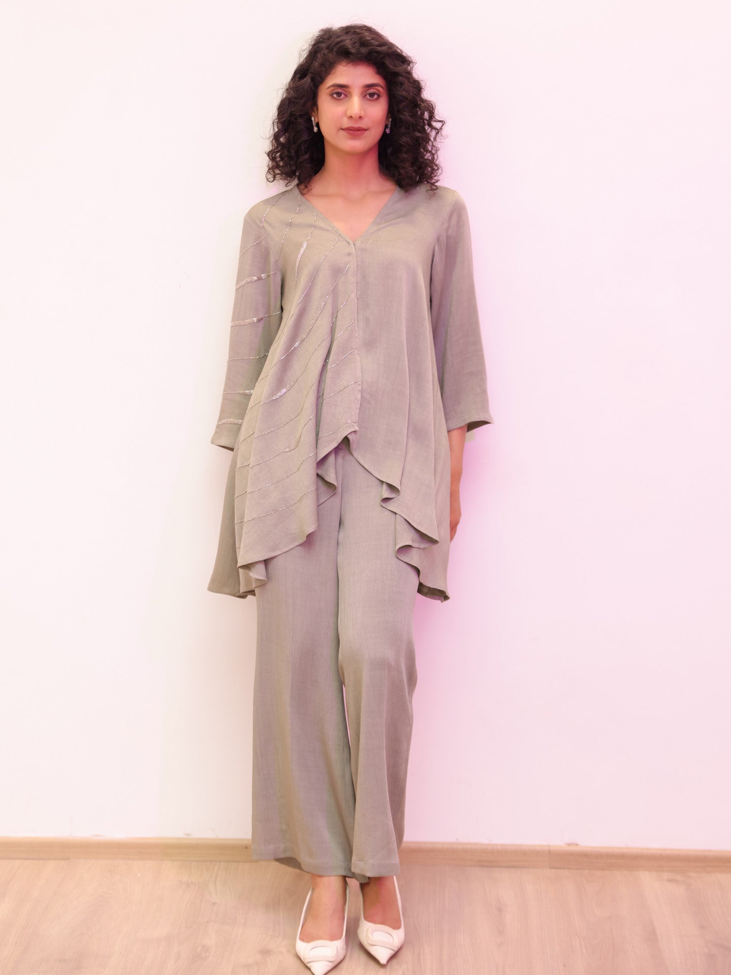 Luna Top - Grey