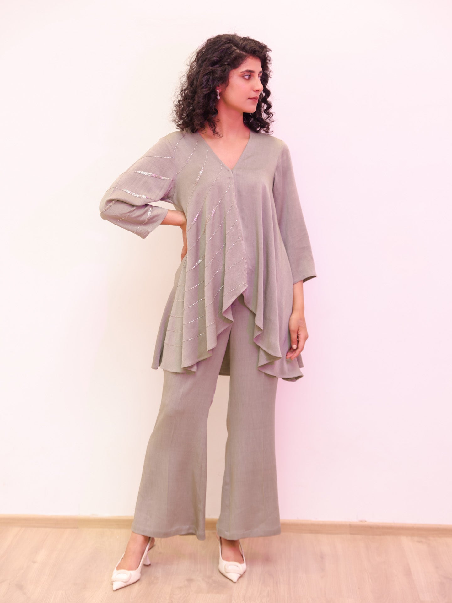 Luna Top - Grey