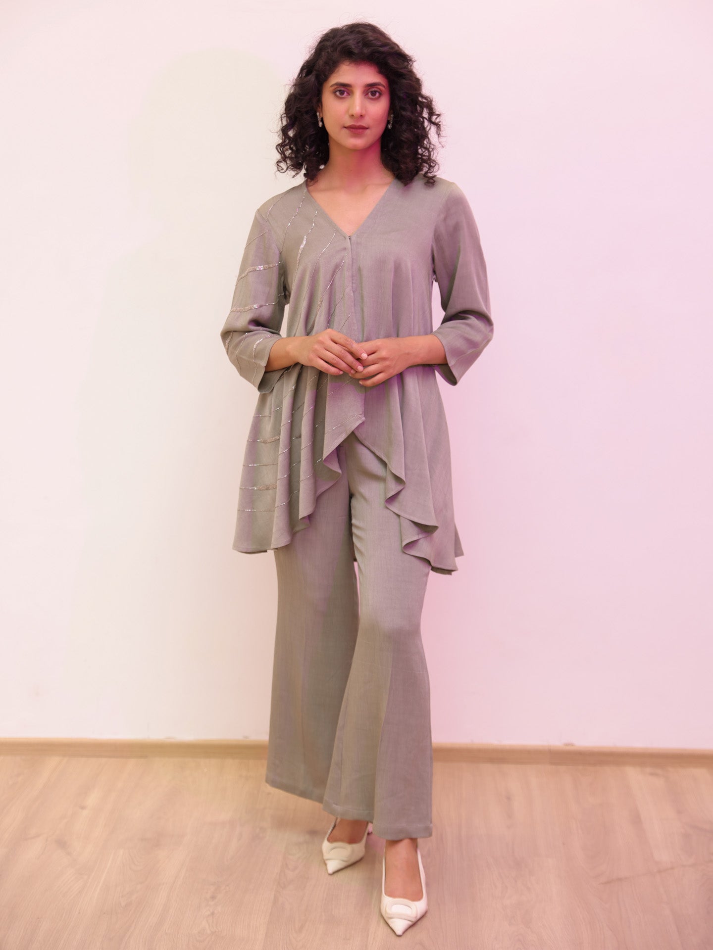 Luna Top - Grey