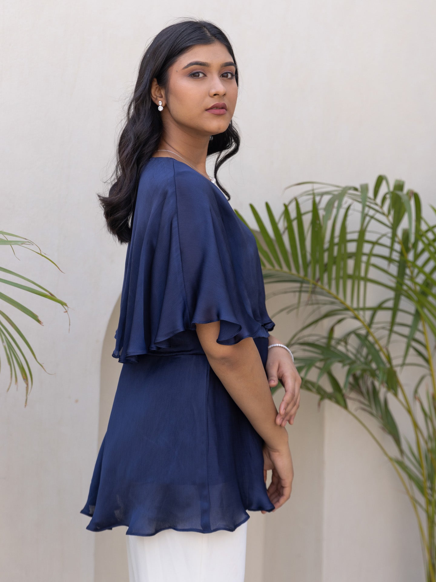 Miso Top - Navy Blue