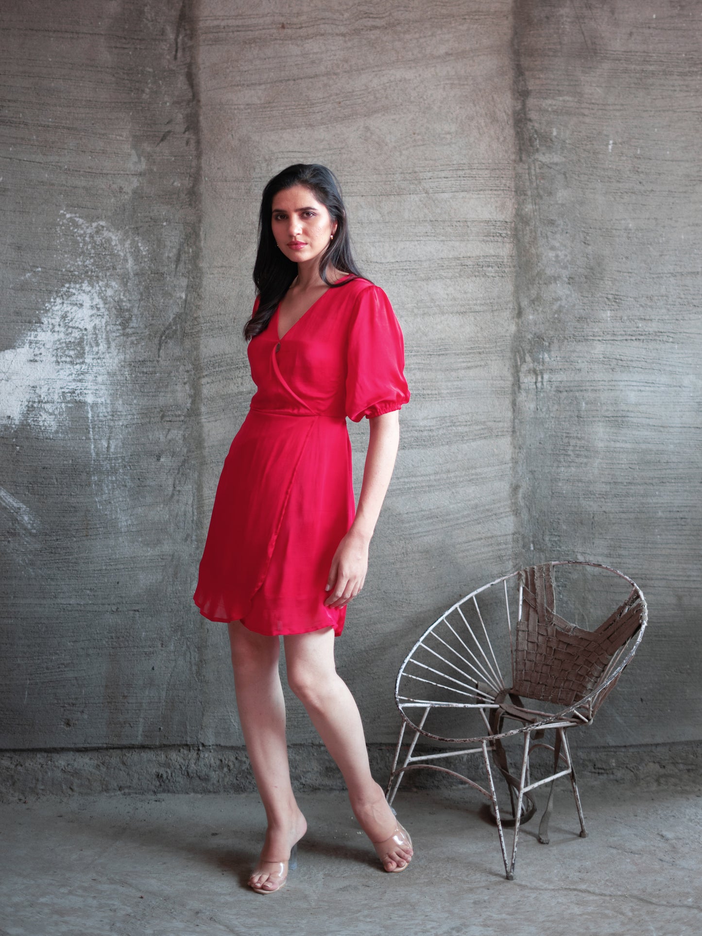 Reya Dress - Red