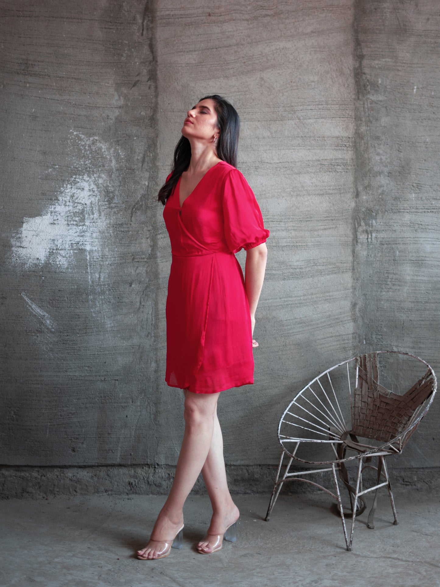 Reya Dress - Red