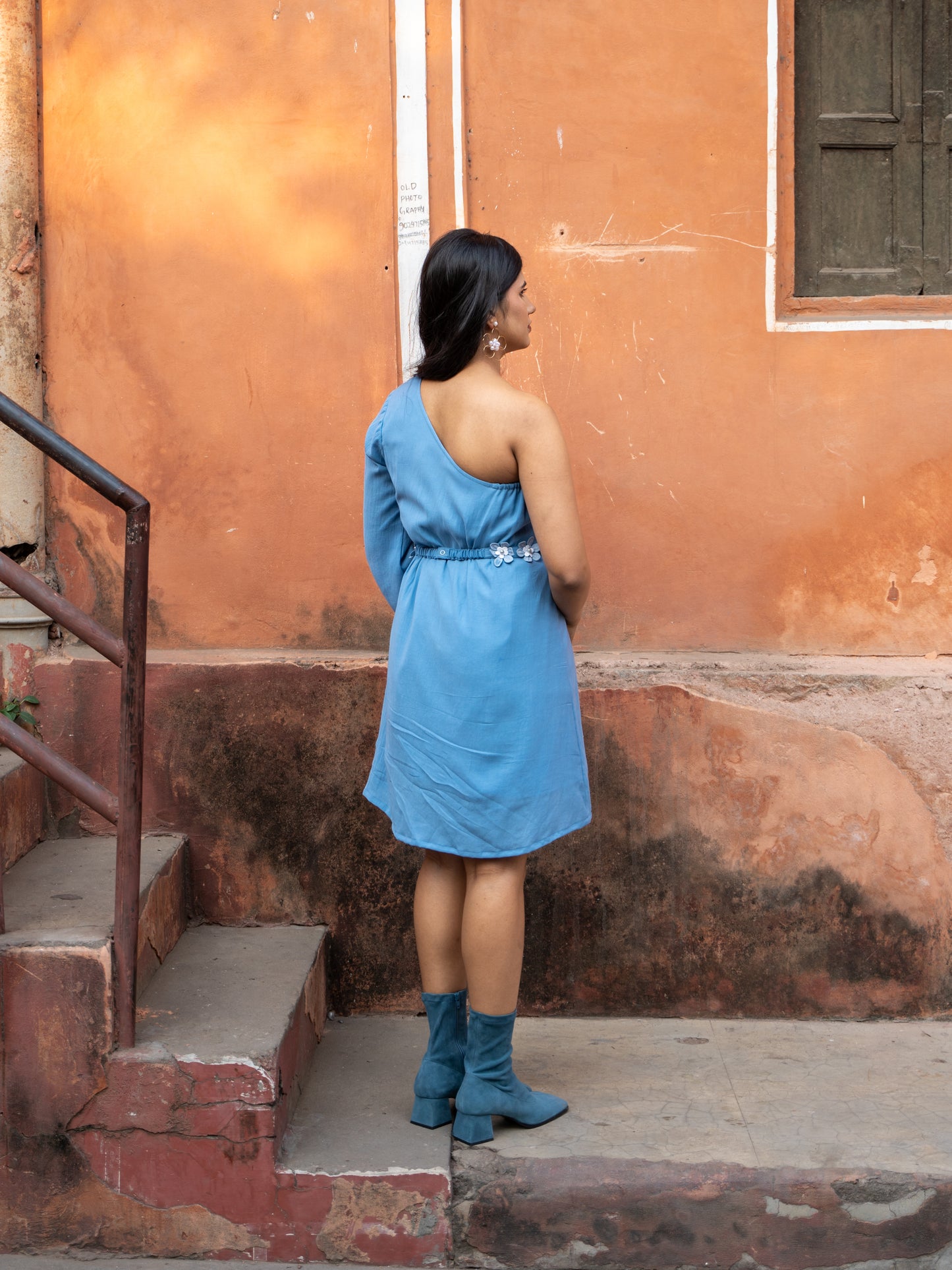 Riro Dress - Blue