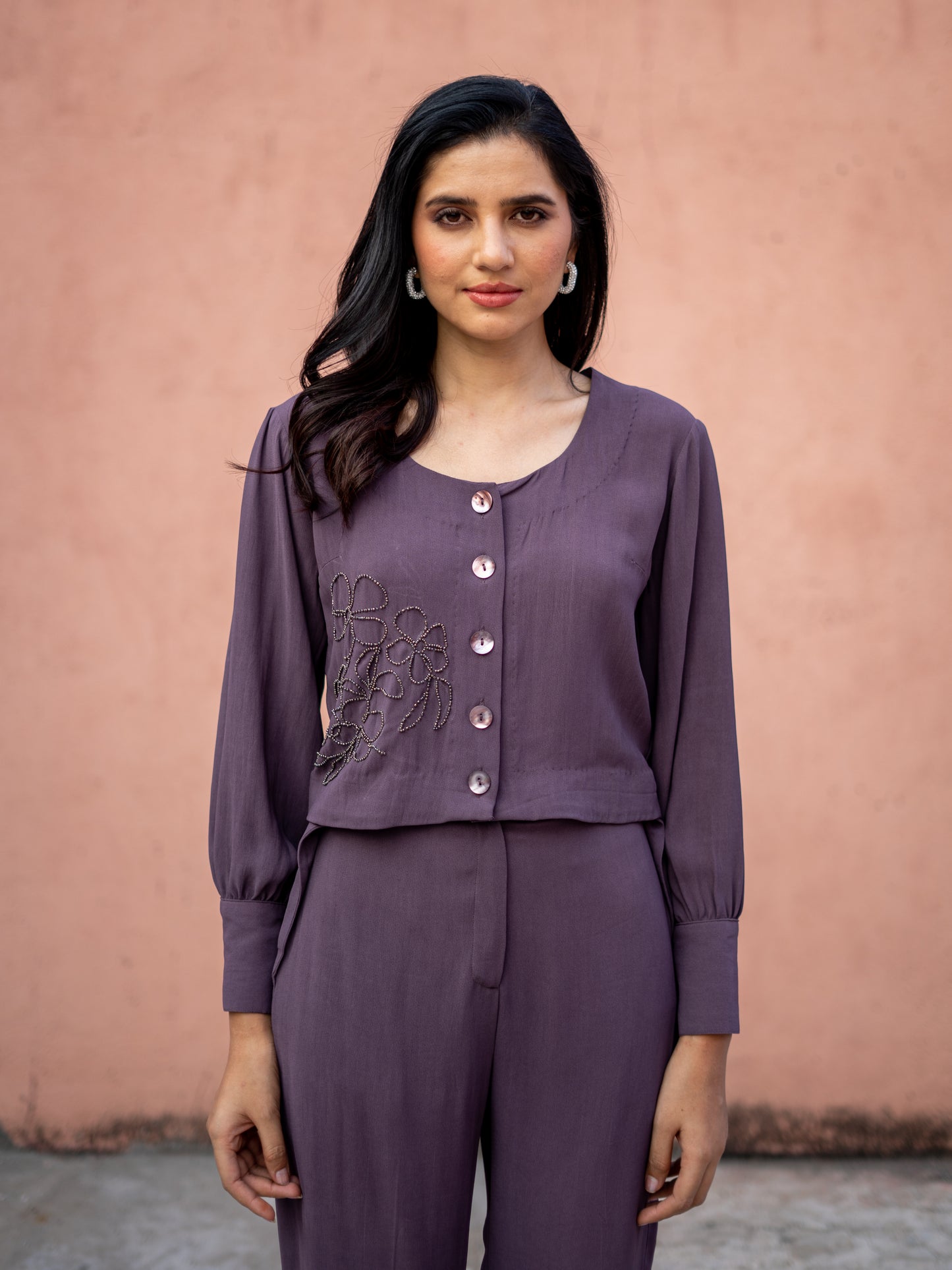 Cazi Set - Mauve Brown