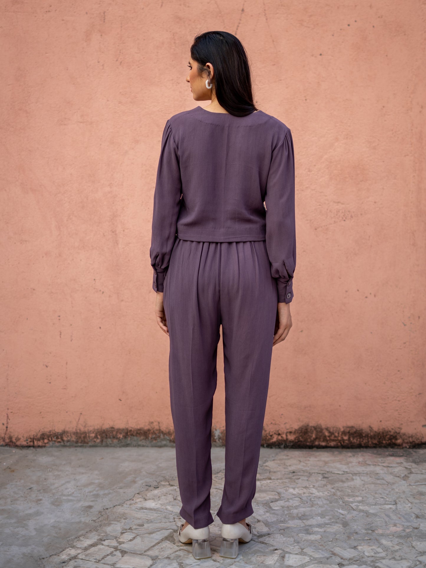 Cazi Set - Mauve Brown