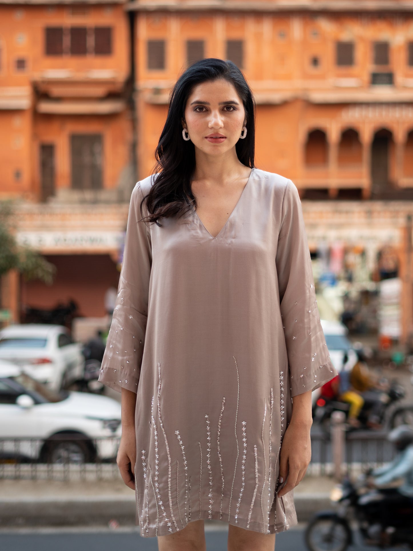 Vera Dress - Champagne