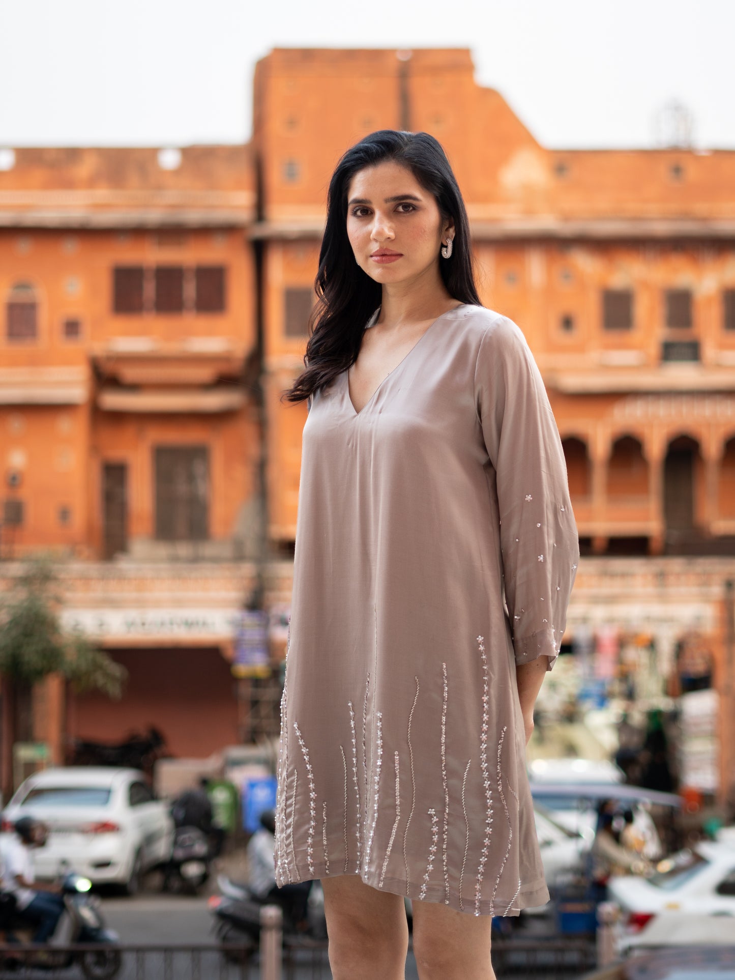 Vera Dress - Champagne