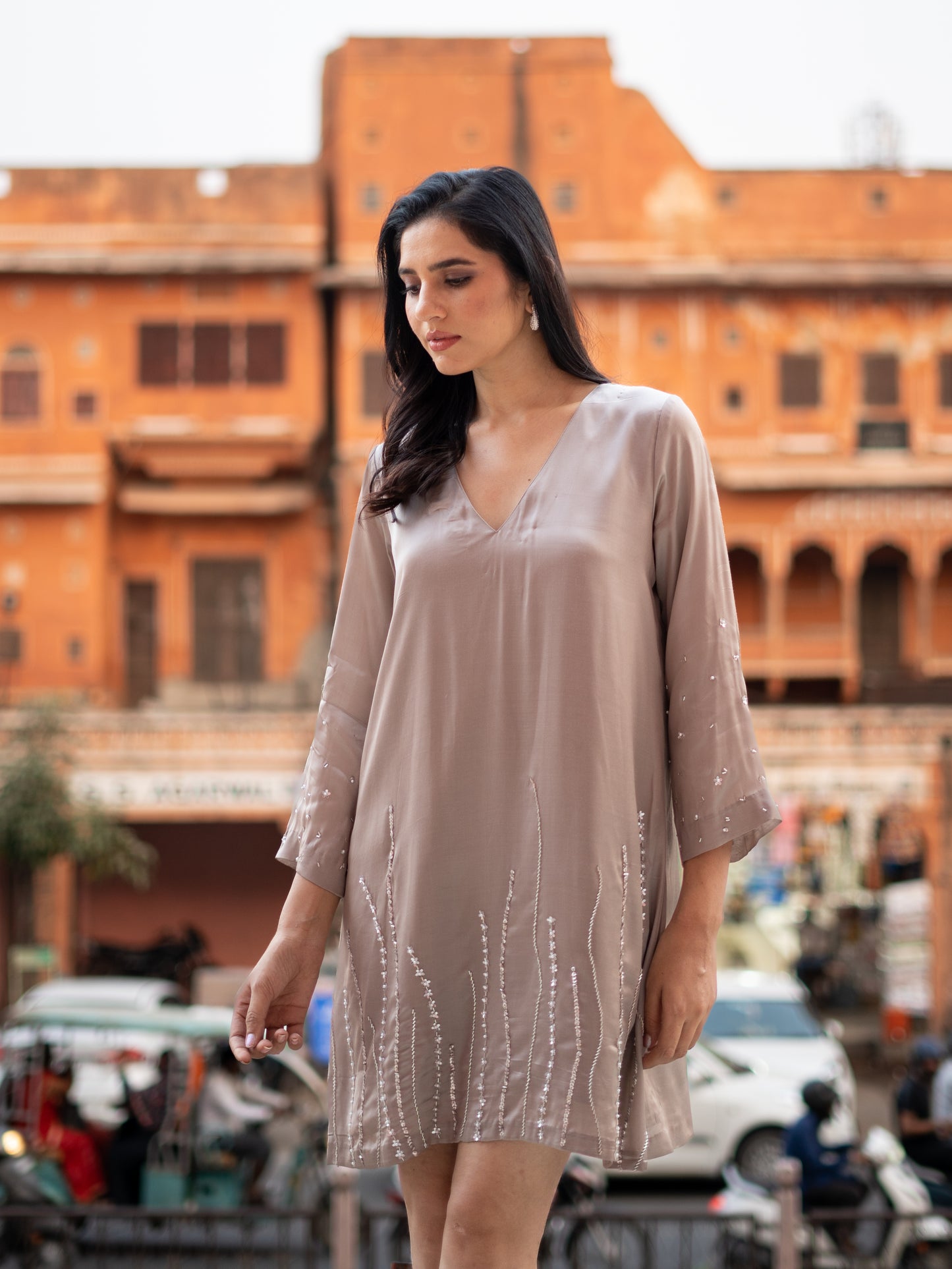 Vera Dress - Champagne
