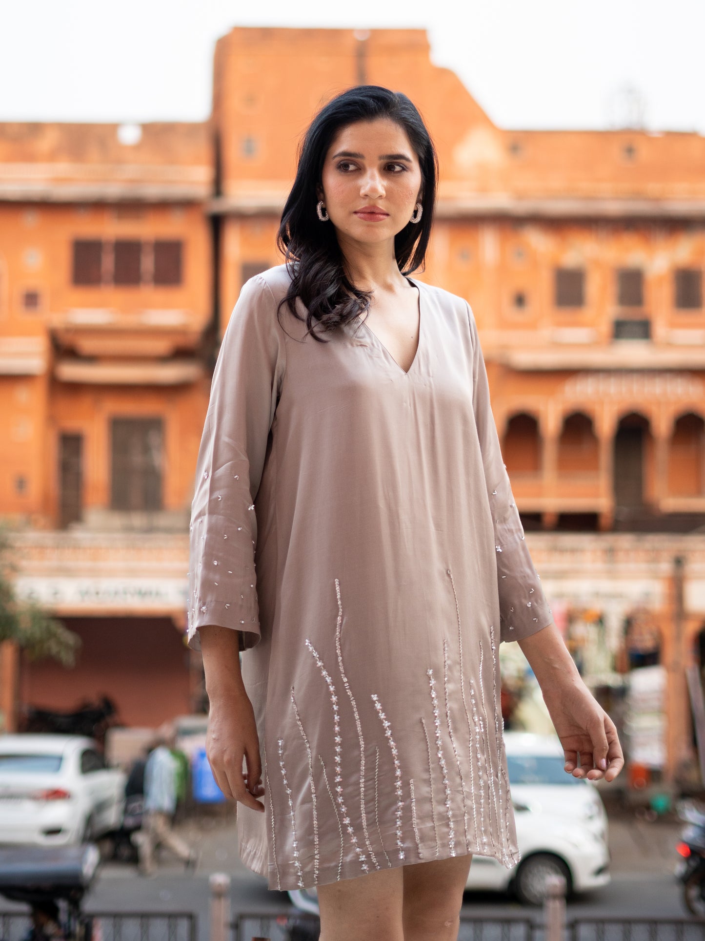 Vera Dress - Champagne