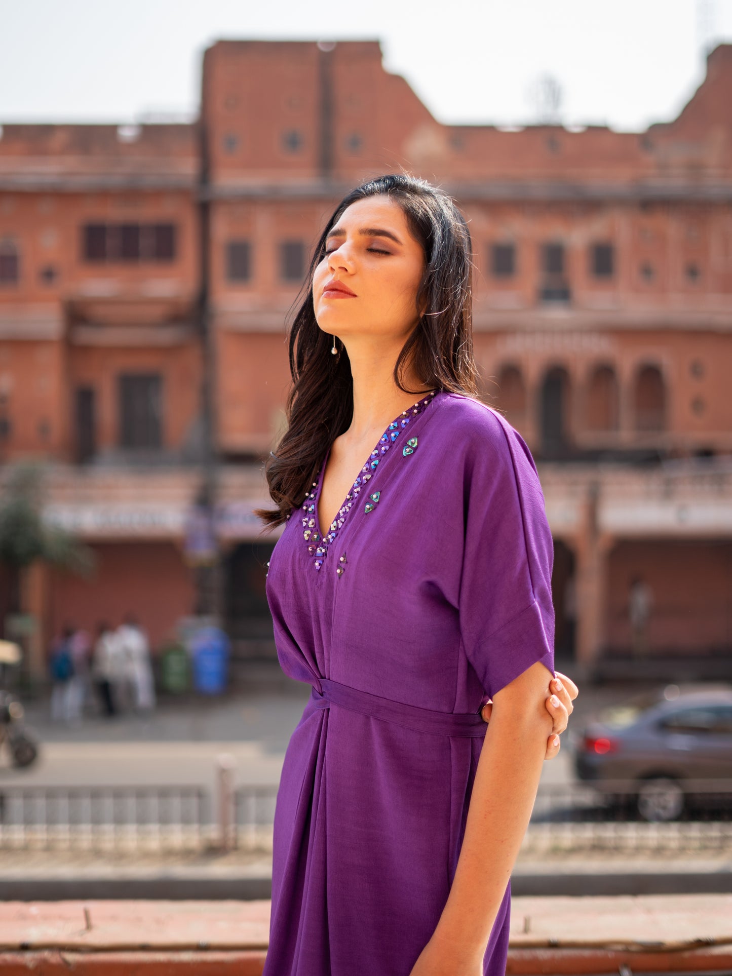 Dilly Dress - Violet