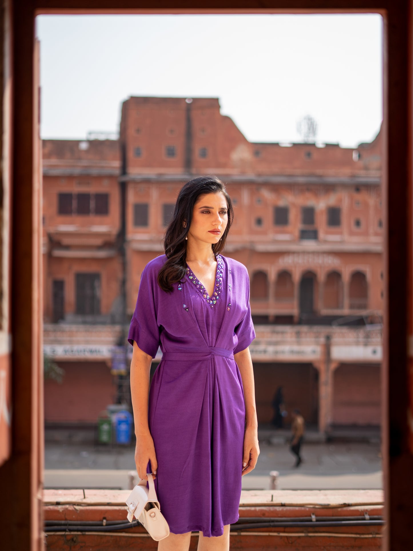 Dilly Dress - Violet
