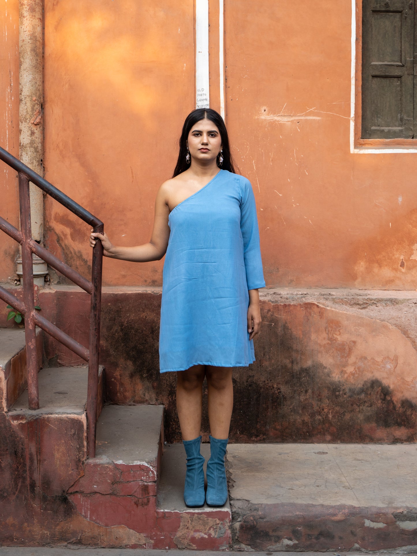 Riro Dress - Blue