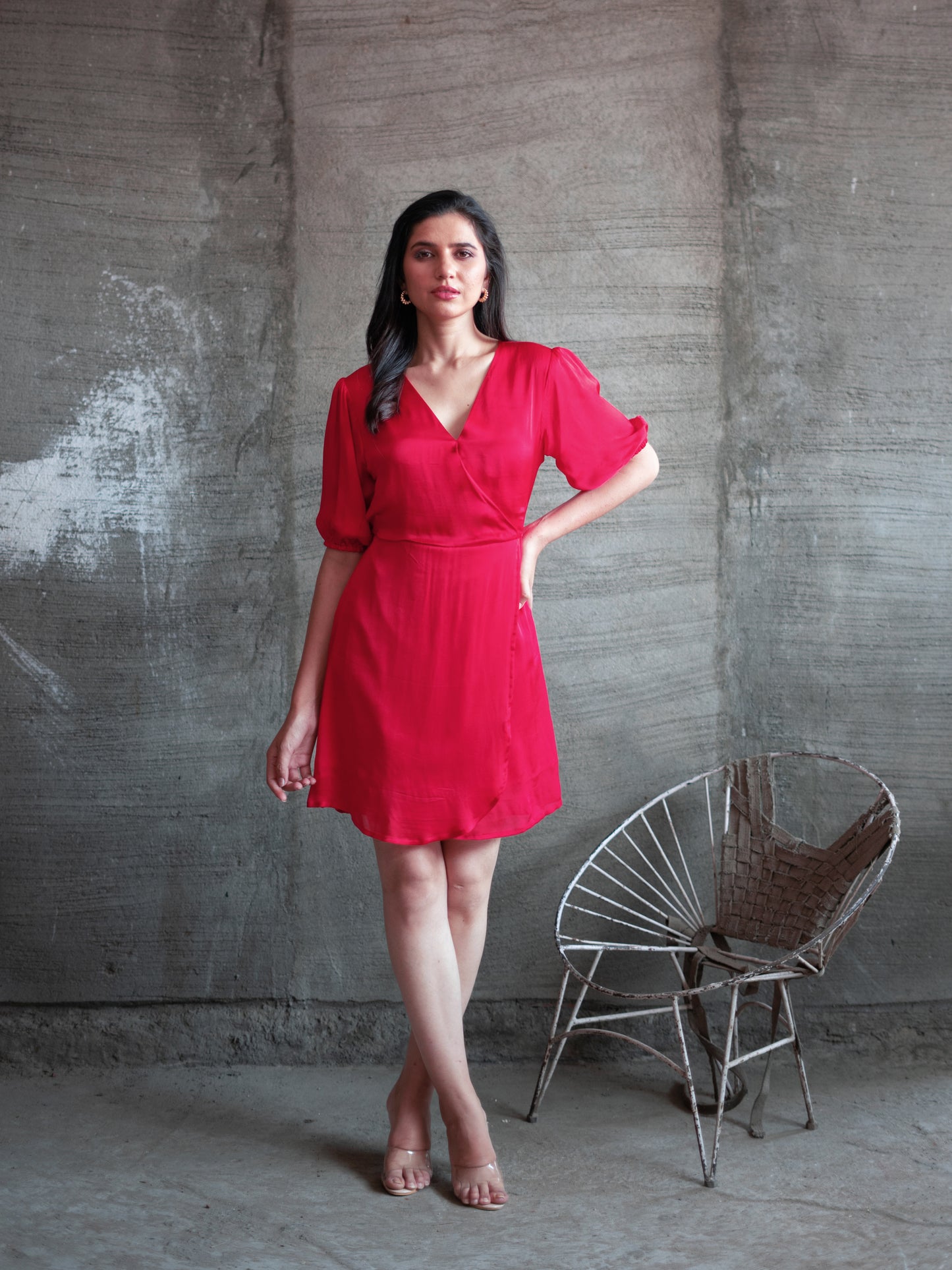 Reya Dress - Red
