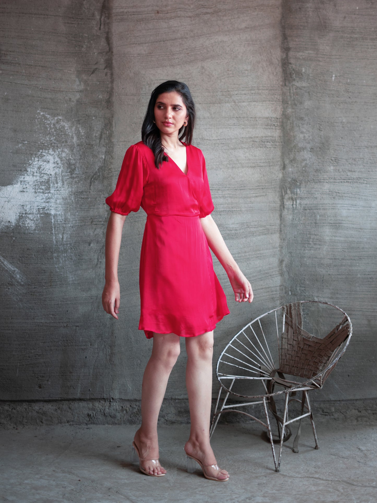 Reya Dress - Red