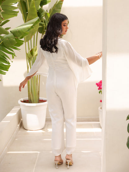 Rae Jumpsuit - White