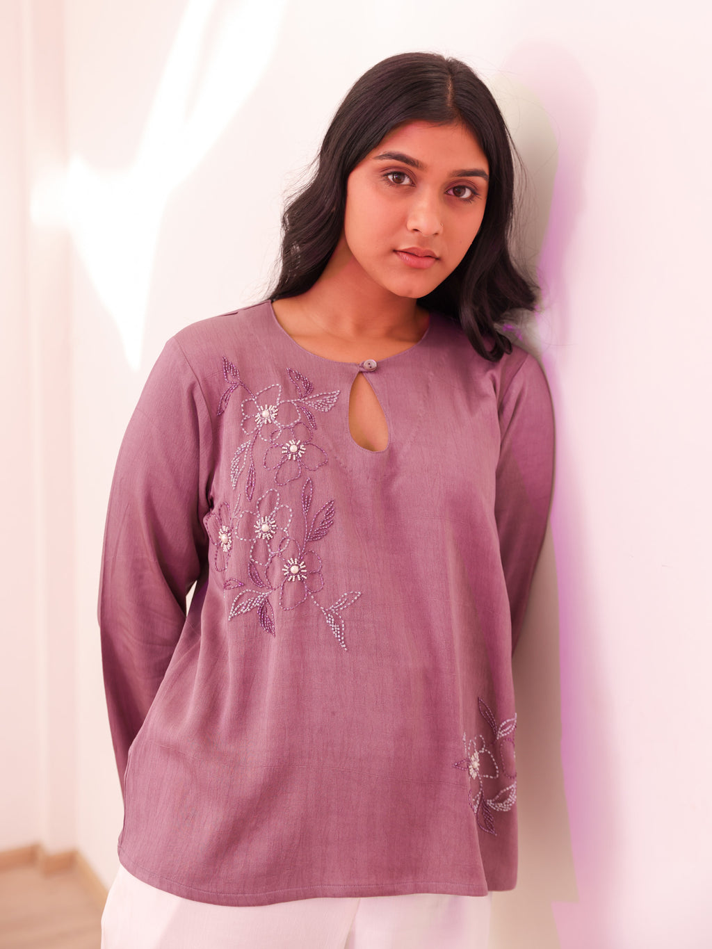 Diane Top - Mauve
