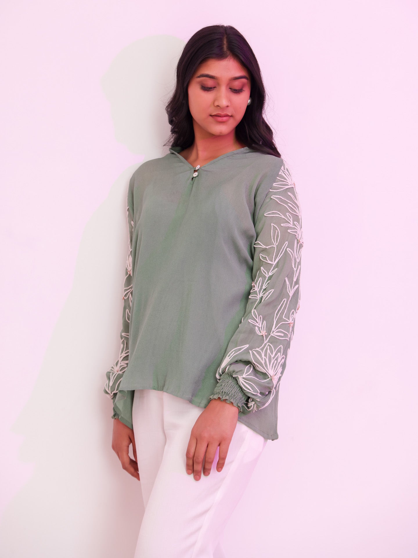 Darcy Top - Sage Green