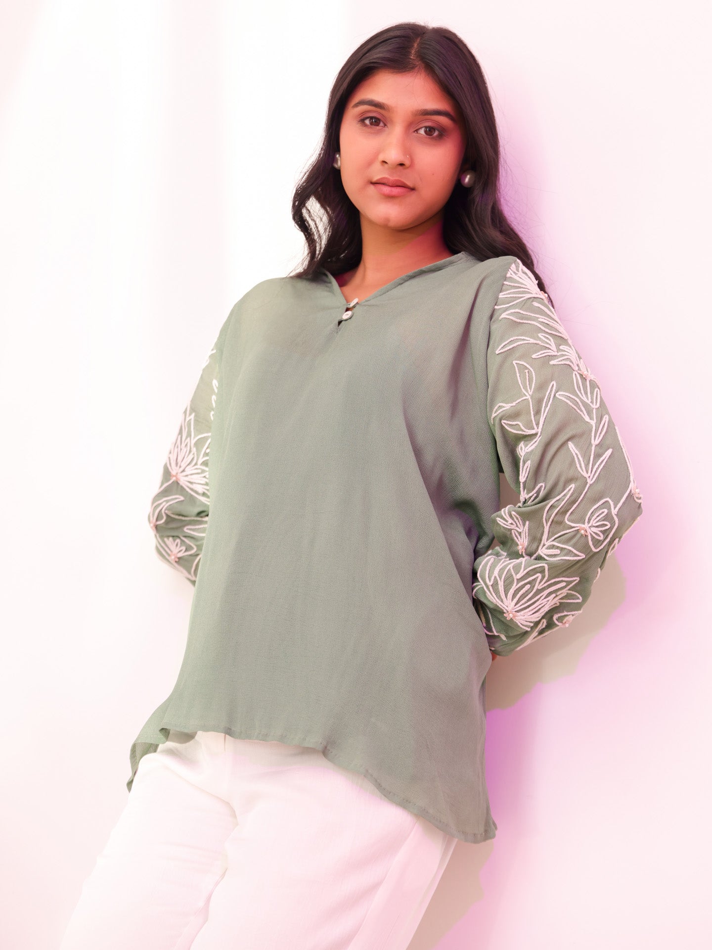 Darcy Top - Sage Green