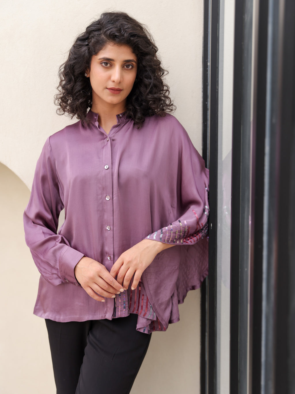 Grazie Shirt - Mauve