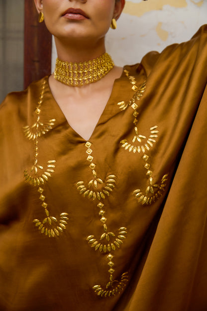 Sawai Kaftan - Aged Copper
