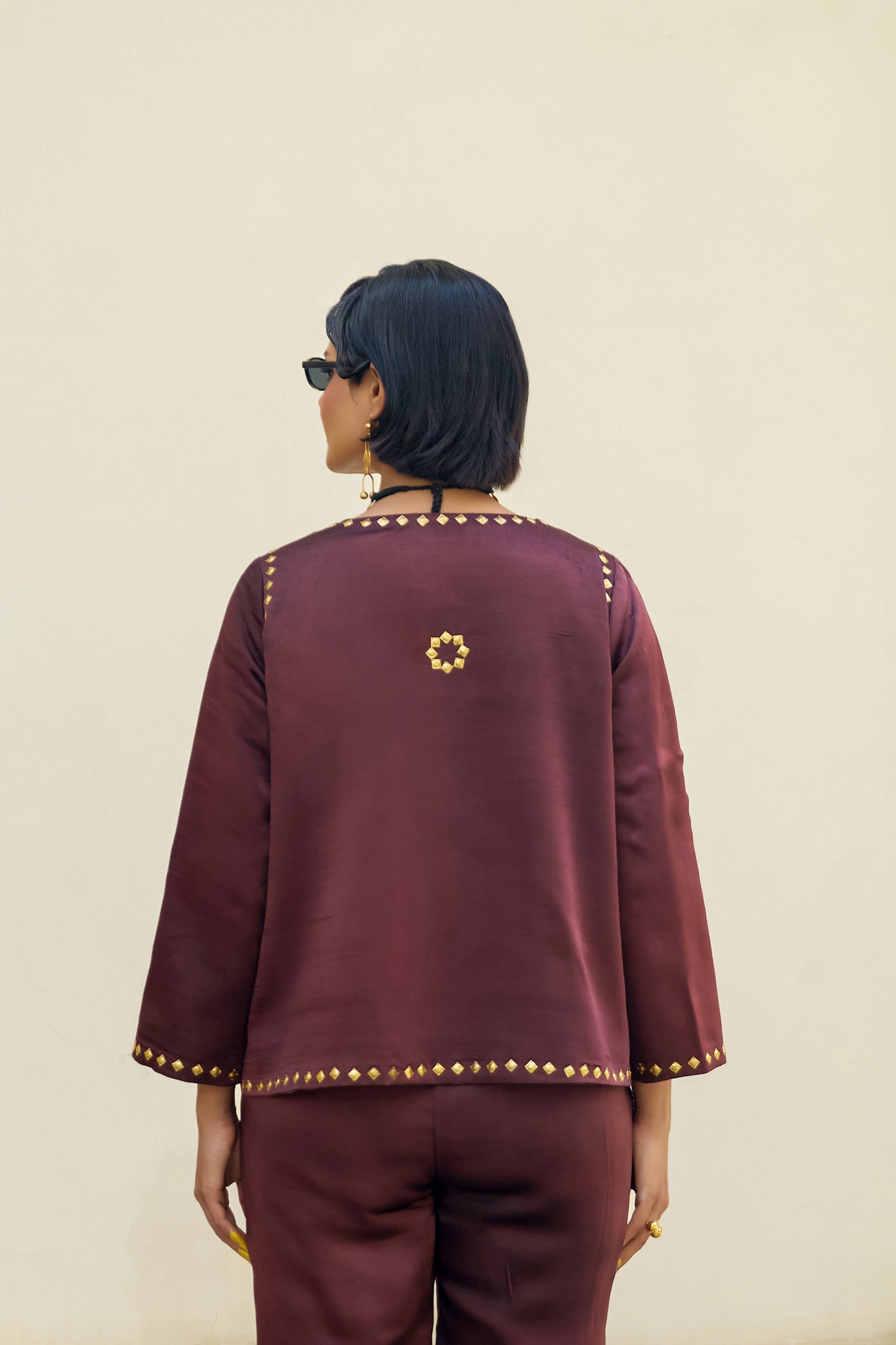Baradari Set - Oxblood