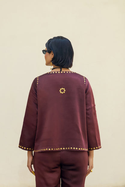 Baradari Set - Oxblood