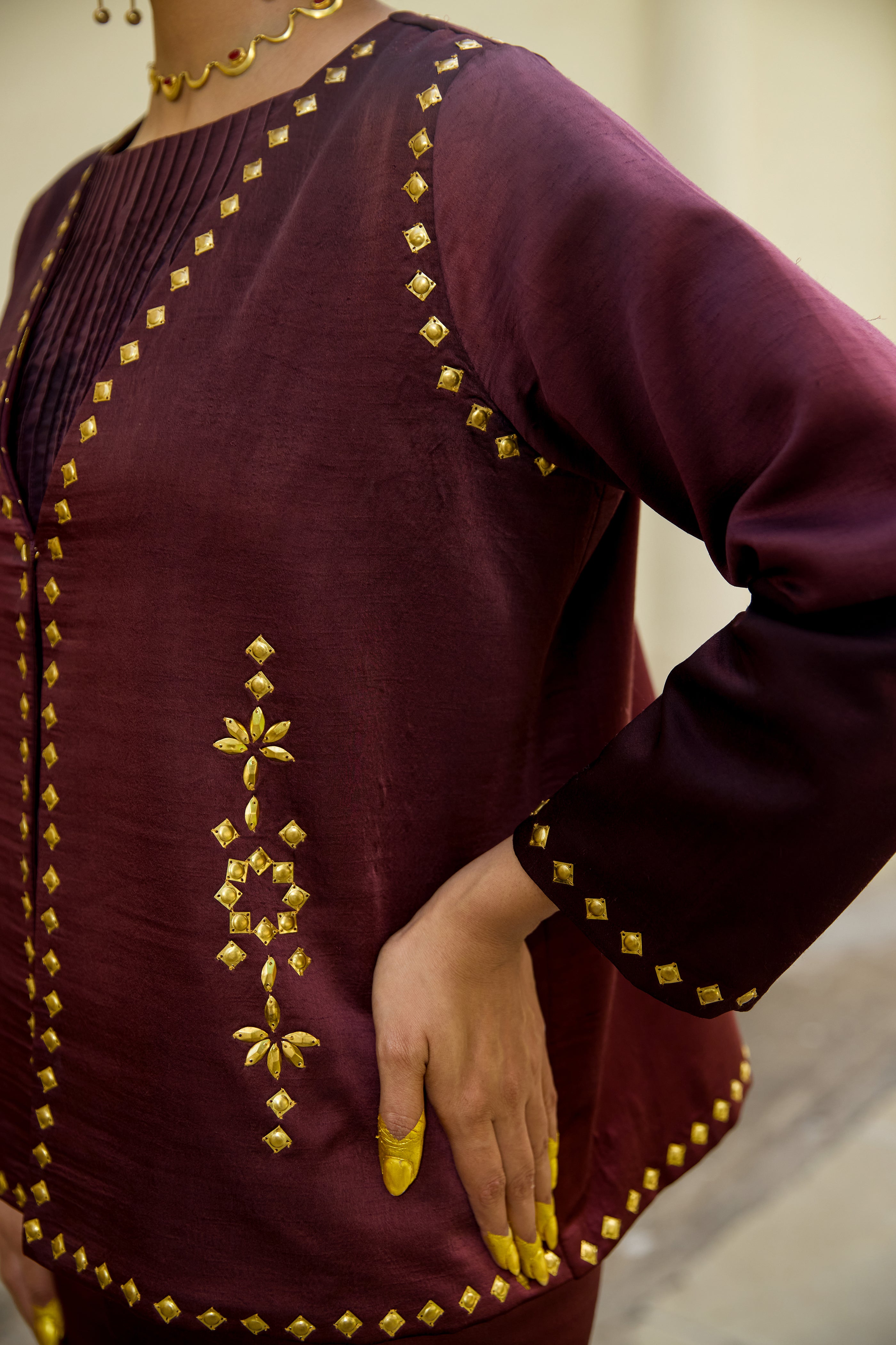 Baradari Set - Oxblood