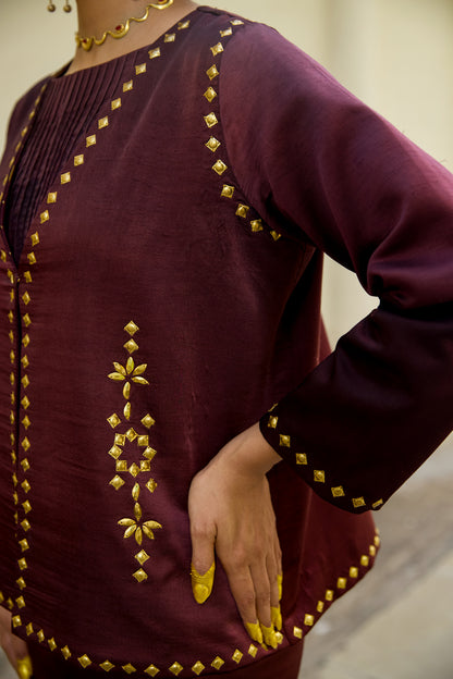 Baradari Set - Oxblood