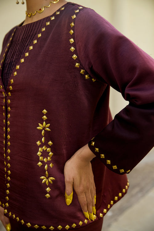 Baradari Set - Oxblood