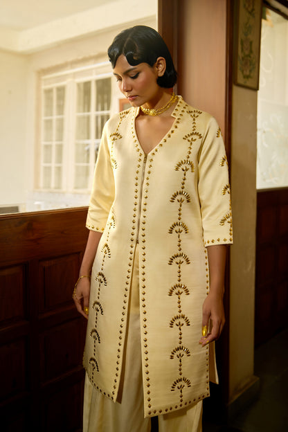 Suraj Pol Set - Ivory