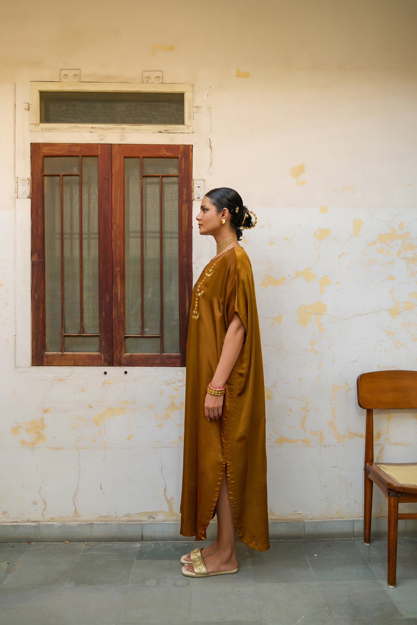 Sawai Kaftan - Aged Copper