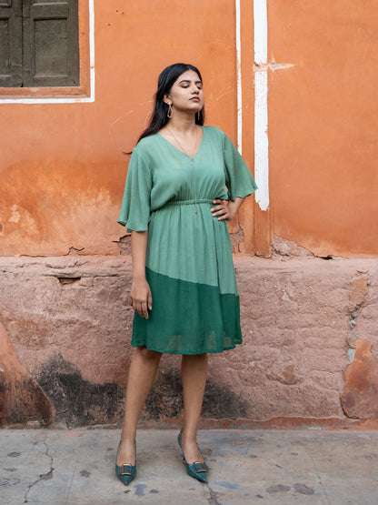 Lara Dress - Sage Green