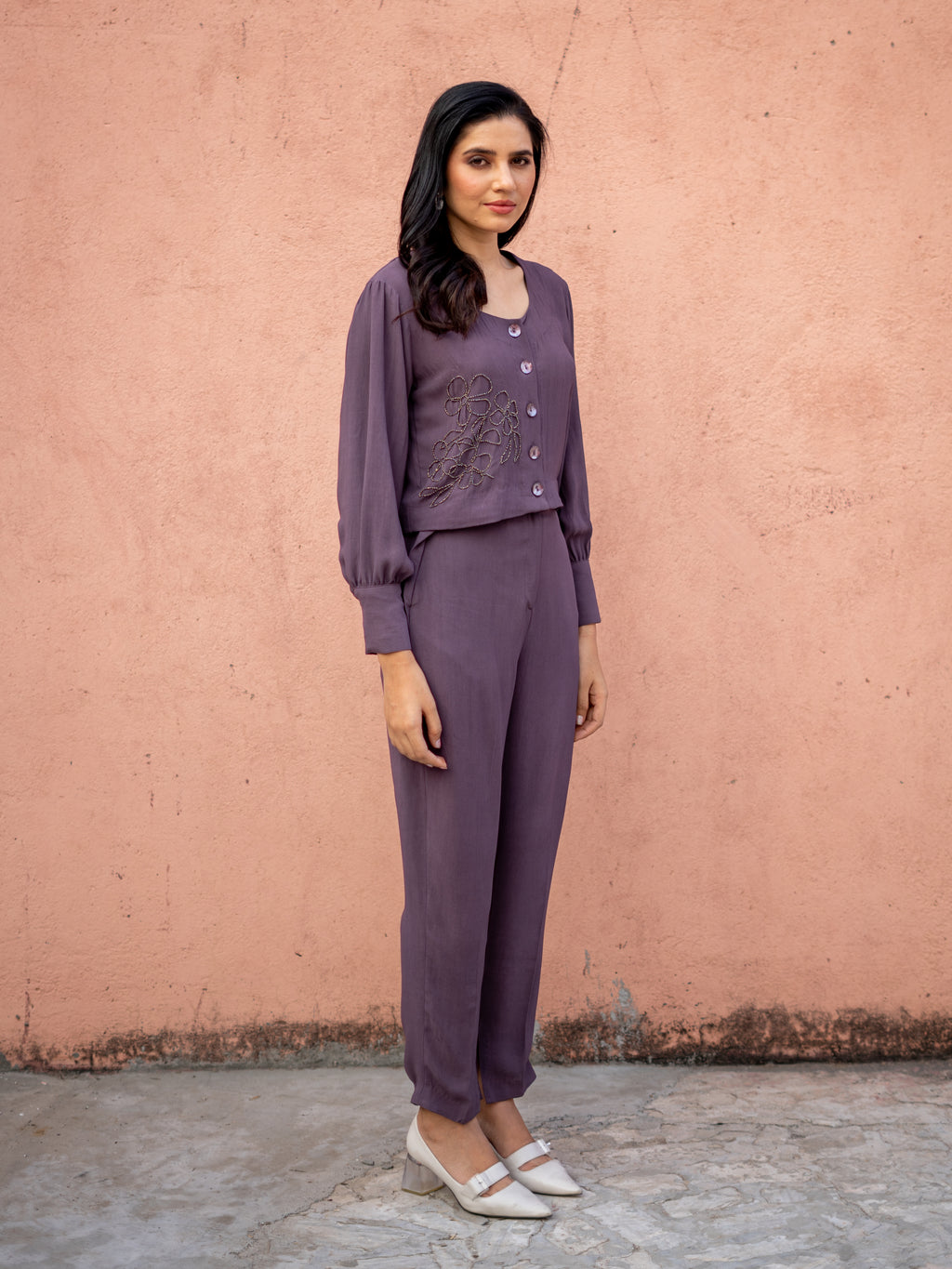 Cazi Set - Mauve Brown