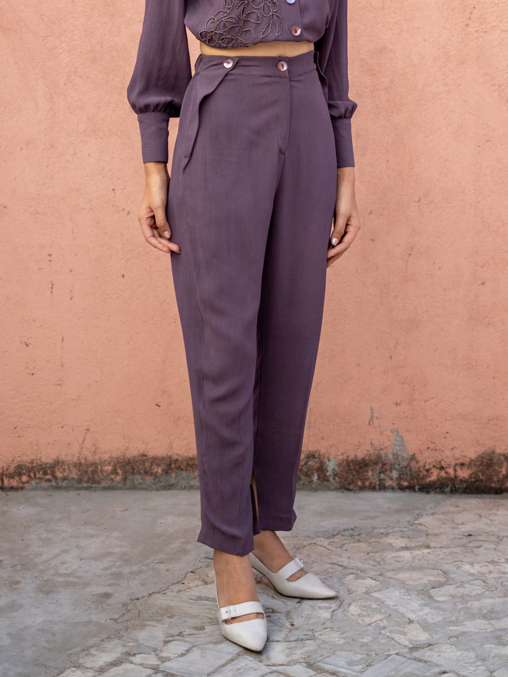 Cazi Set - Mauve Brown