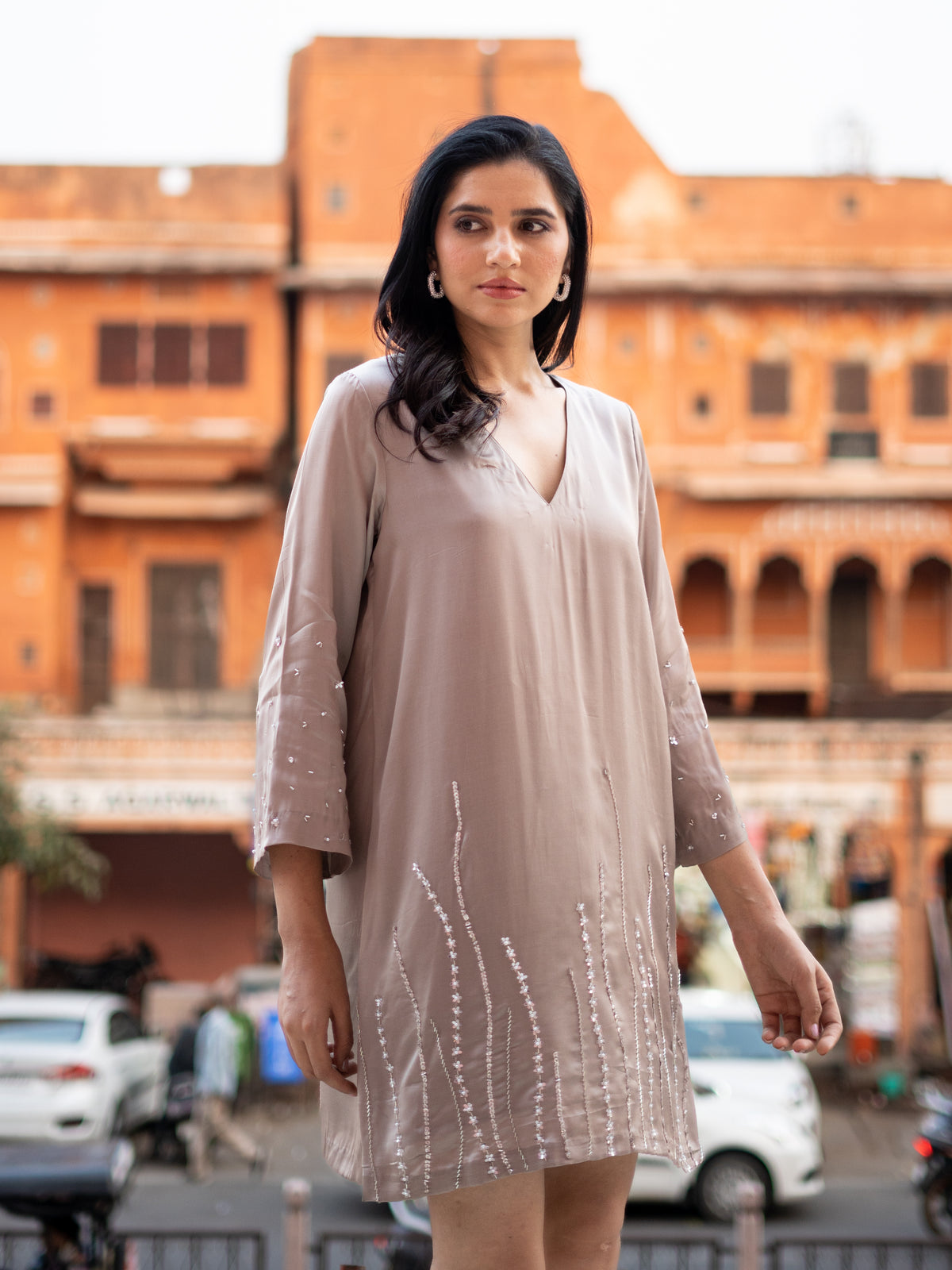 Vera Dress - Champagne
