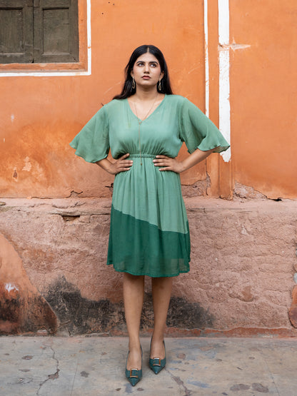 Lara Dress - Sage Green