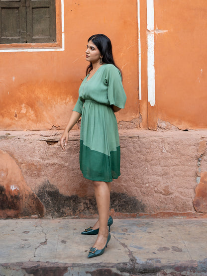 Lara Dress - Sage Green